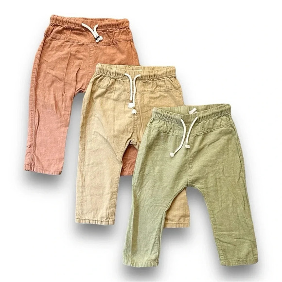 H&M | Bundle of Cotton Pull On Pants (18 mos) - Picture 1 of 10